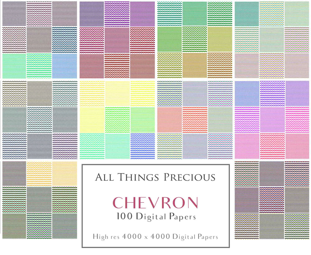 CHEVRON Bundle Digital Papers Set 1 - FREE DOWNLOAD