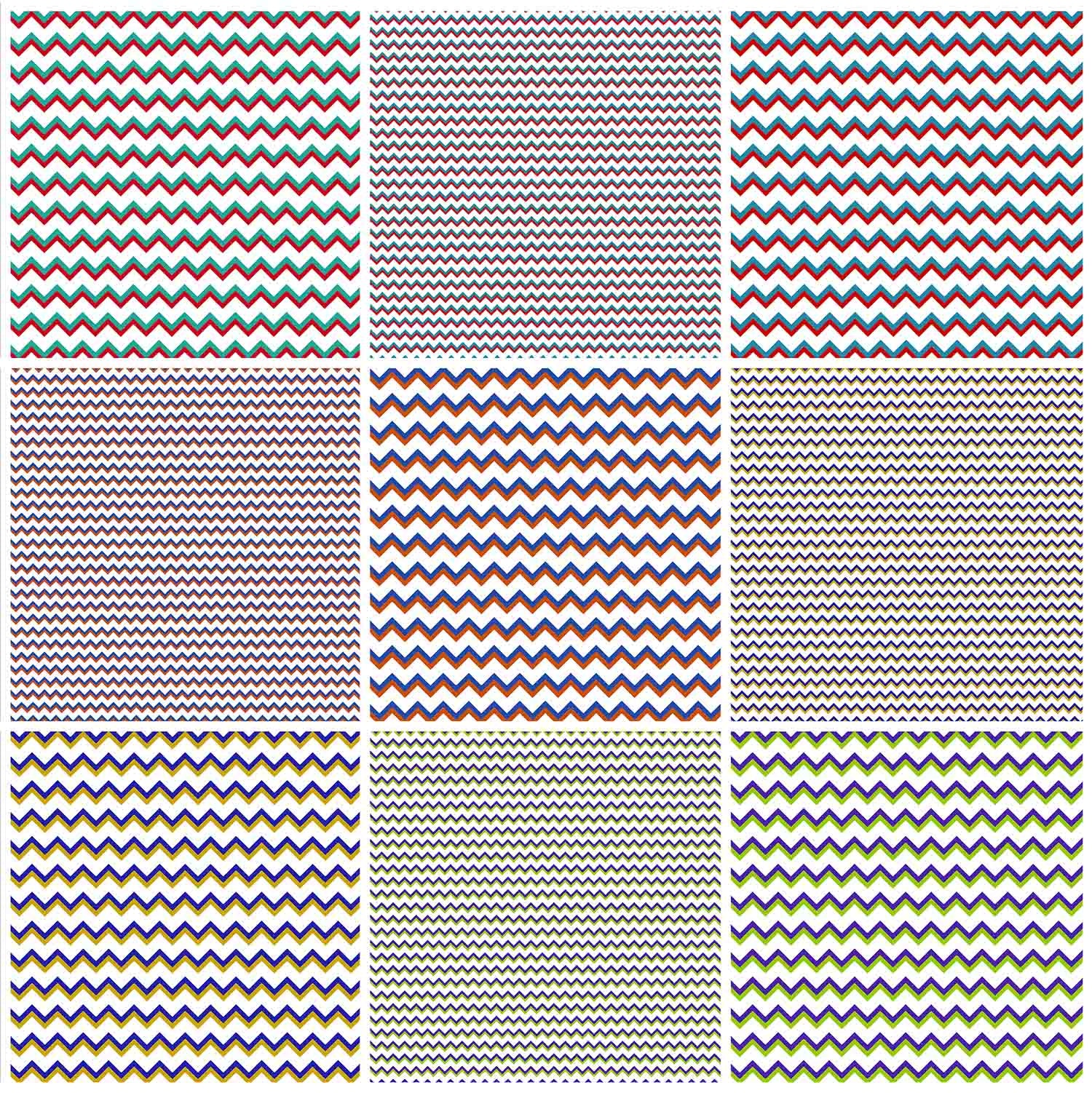 CHEVRON Bundle Digital Papers Set 1 - FREE DOWNLOAD