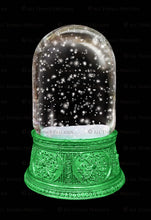 Load image into Gallery viewer, GLASS DOME With Snow Set 4 - Digital Overlays &amp; PSD Template
