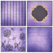 Load image into Gallery viewer, COCHIN FLORAL 2 - VIOLA - Digital Papers
