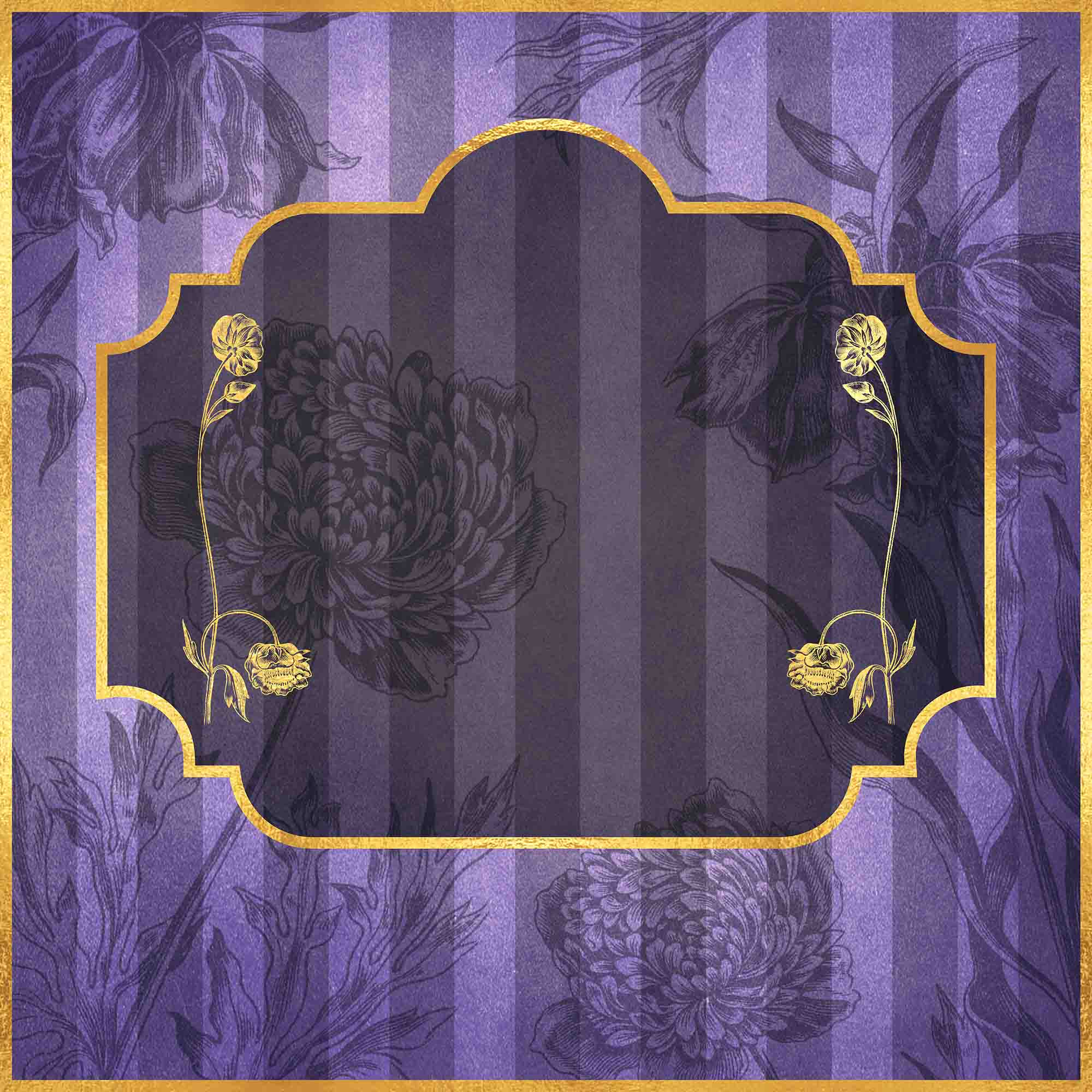 COCHIN FLORAL 2 - VIOLA - Digital Papers