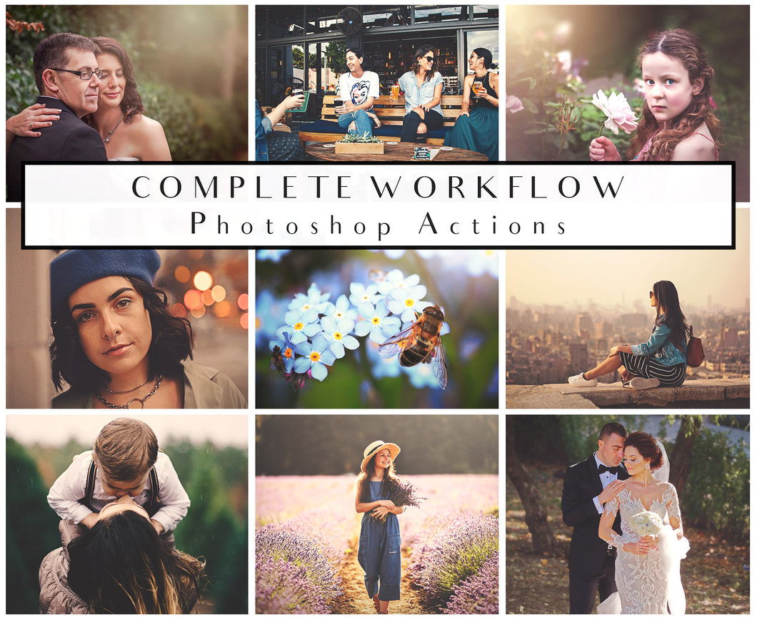 COMPLETE WORKFLOW PROFESSIONAL Photoshop Actions