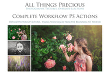 Load image into Gallery viewer, COMPLETE WORKFLOW PROFESSIONAL Photoshop Actions
