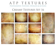 Load image into Gallery viewer, 10 Fine Art TEXTURES - CREAMY Set 16
