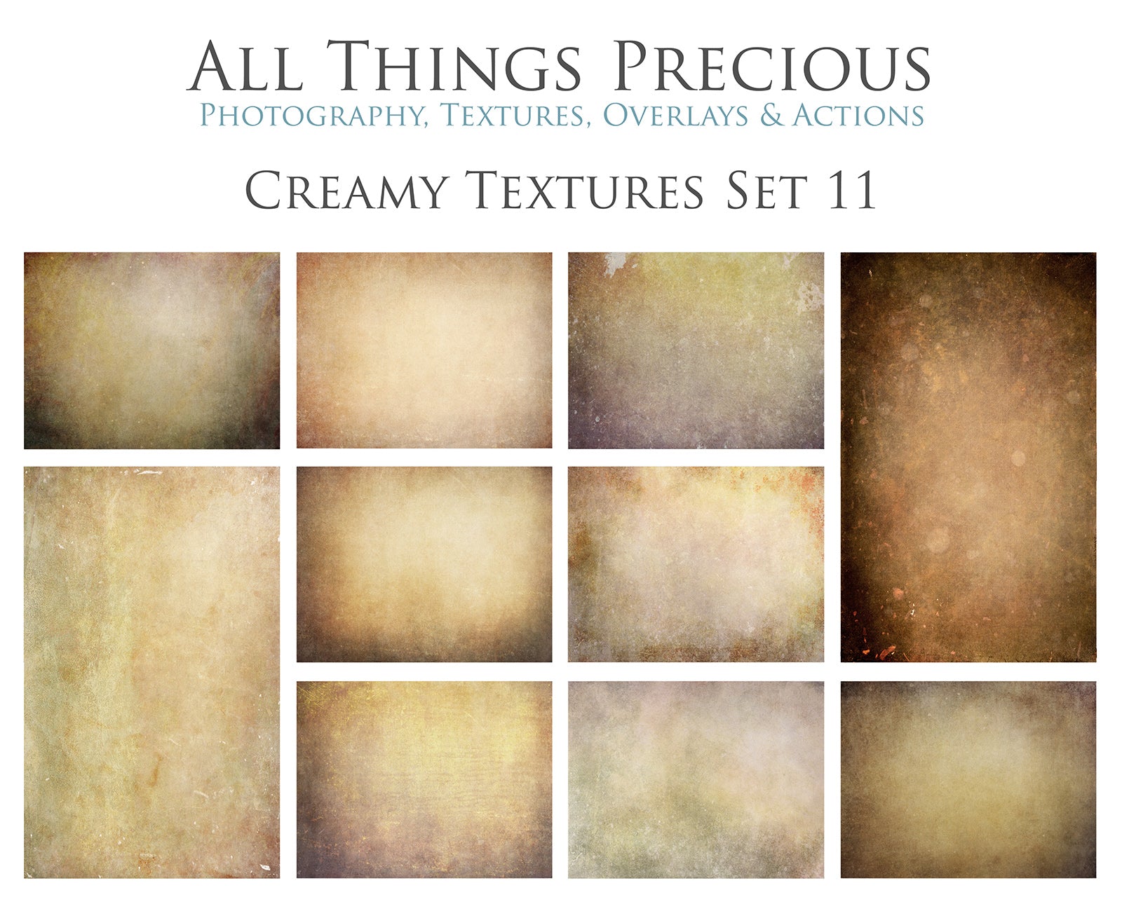 Rich warm and Creamy tinted textures. Fine Art Texture for photographers and digital editing. Photo Overlays. Antique, Vintage, Grunge, Light, Dark Bundle.  Textured printable Canvas, Colour, Monochrome, Bundle. High resolution, 300dpi Graphic Assets for photography, digital scrapbooking and design. By ATP Textures