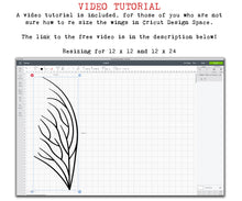 Load image into Gallery viewer, SVG FAIRY WINGS for CRICUT - Set 69
