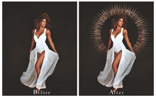 Load image into Gallery viewer, STUDIO RING &amp; STAR - ROSE GOLD - Background Digital Overlays
