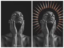 Load image into Gallery viewer, STUDIO RING &amp; STAR - ROSE GOLD - Background Digital Overlays
