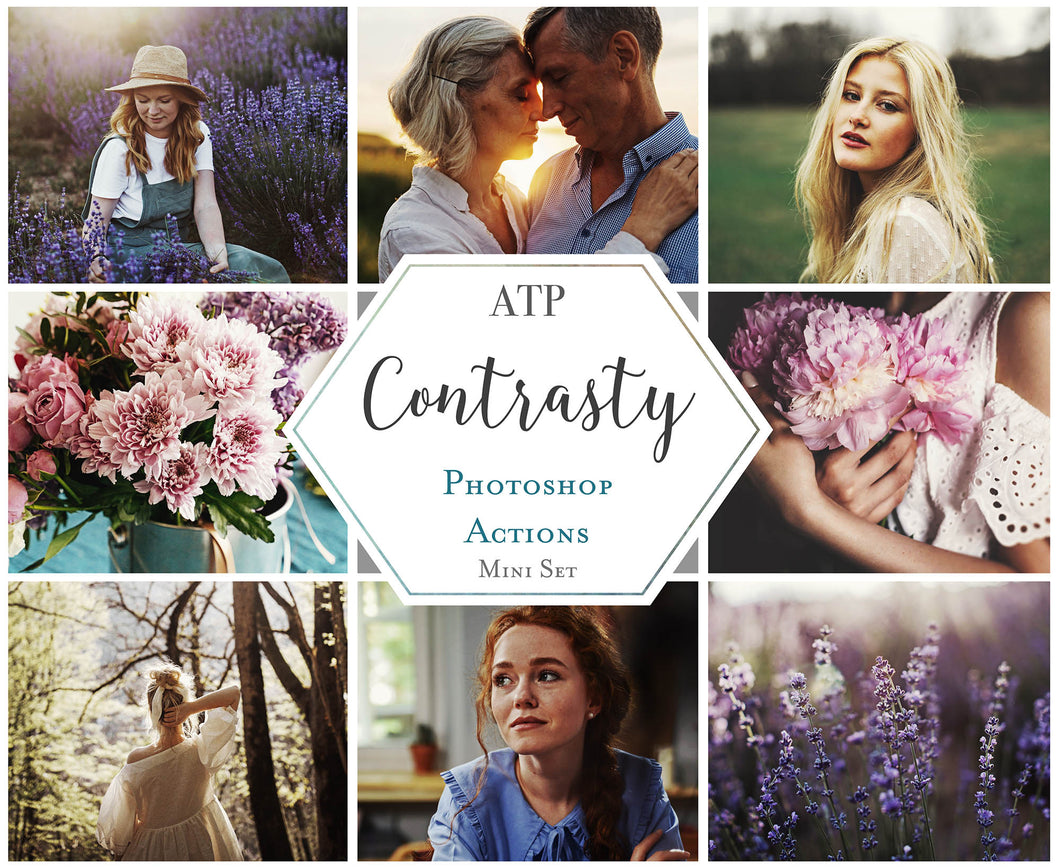 CONTRASTY Mini Set Photoshop Actions