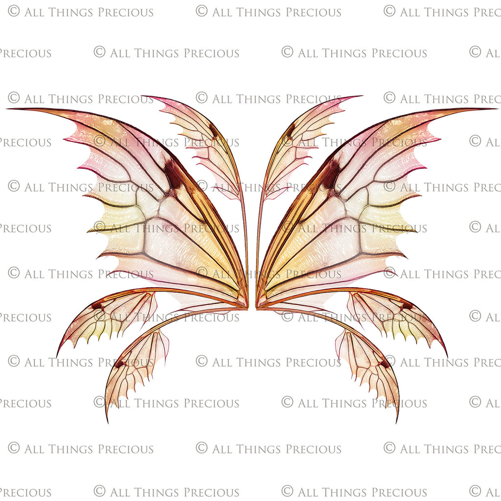 Fairy Wings Overlays For Photography, Photoshop, Digital art and Creatives. Transparent, high resolution wings for photographers. These are gorgeous PNG overlays for fantasy digital art and Child portraiture. colour, White fairy wings. Photo Overlays. Digital download. Graphic effects. ATP Textures