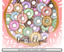 Load image into Gallery viewer, DONUT CLIPART
