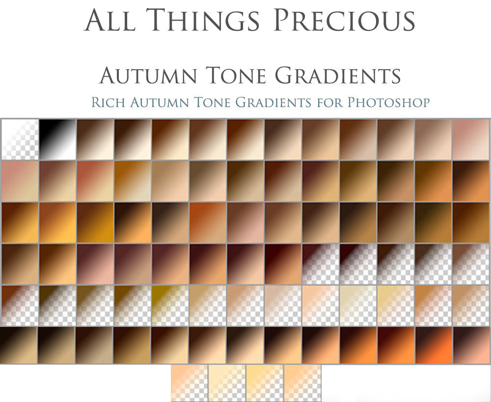 AUTUMN GRADIENTS for Photoshop - FREE DOWNLOAD