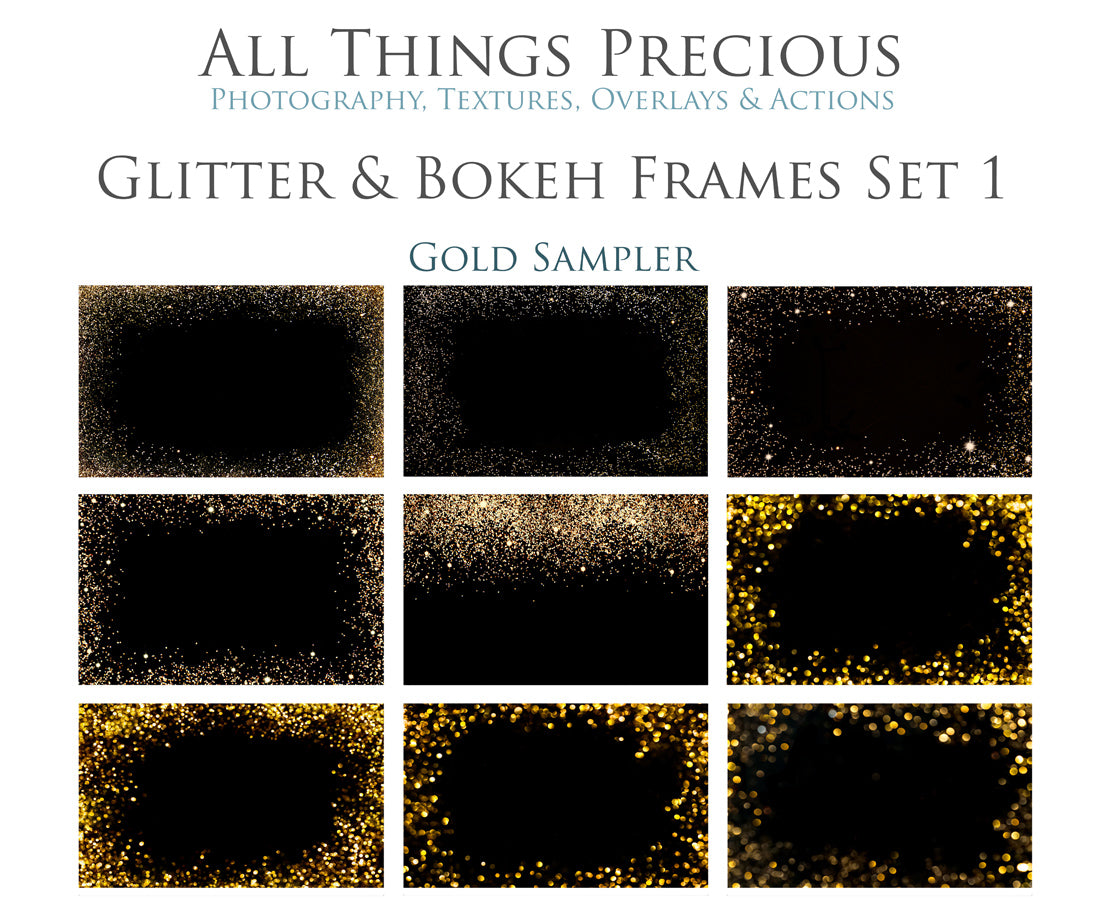 FAIRY GLITTER FRAMES - Clipart