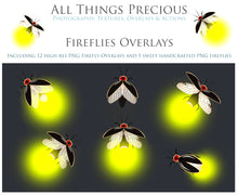 Load image into Gallery viewer, FIREFLIES Digital Overlays
