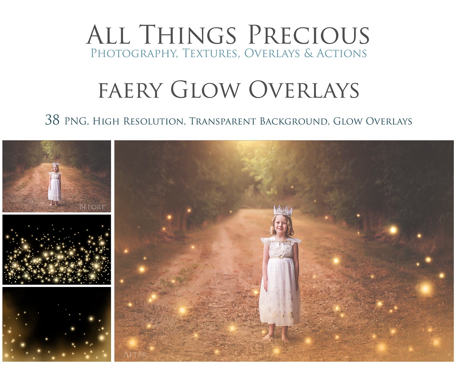FAIRY WING & OVERLAYS BUNDLE - GOLDEN - Set 8