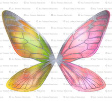 Load image into Gallery viewer, PRINTABLE FAIRY WINGS for Art Dolls - Set 29
