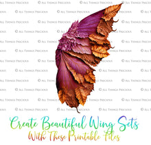 Load image into Gallery viewer, PRINTABLE FAIRY WINGS - Set 54
