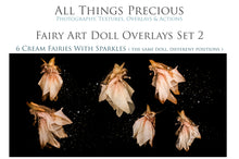 Load image into Gallery viewer, ART DOLL FAIRY Digital Overlays Set 2
