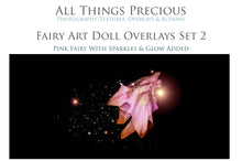 Load image into Gallery viewer, ART DOLL FAIRY Digital Overlays Set 2

