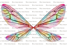 Load image into Gallery viewer, PRINTABLE FAIRY WINGS for Art Dolls - Set 15
