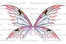 Load image into Gallery viewer, Digital Faery Wing Overlays. Png overlays for photoshop. Photography editing. High resolution, 300dpi fairy wings. Overlays for photography. Digital stock and resources. Graphic design. Fairy Photos. Colourful Fairy wings. Faerie Wings. ATP Textures. Overlays. Actions, Textures, Photo Resources, Photoshop. 
