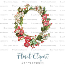 Load image into Gallery viewer, VINTAGE FLORAL GARLAND - Clipart
