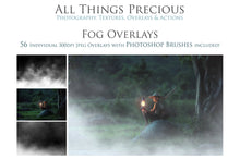 Load image into Gallery viewer, FOG Digital Overlays with Photoshop Brushes
