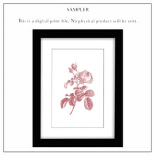 Load image into Gallery viewer, Floral PINK No.4 - DIGITAL PRINT
