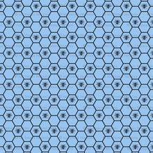 Load image into Gallery viewer, FRENCH BEE Digital Papers - BLUE
