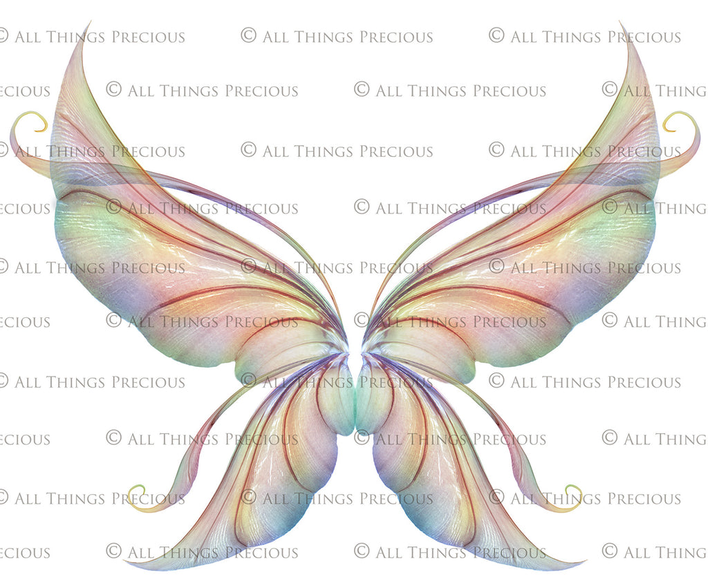 Digital Faery Wing Overlays. Png overlays for photoshop. Photography editing. High resolution, 300dpi fairy wings. Overlays for photography. Digital stock and resources. Graphic design. Fairy Photos. Colourful Fairy wings. Faerie Wings. ATP Textures. Overlays. Actions, Textures, Photo Resources, Photoshop. 