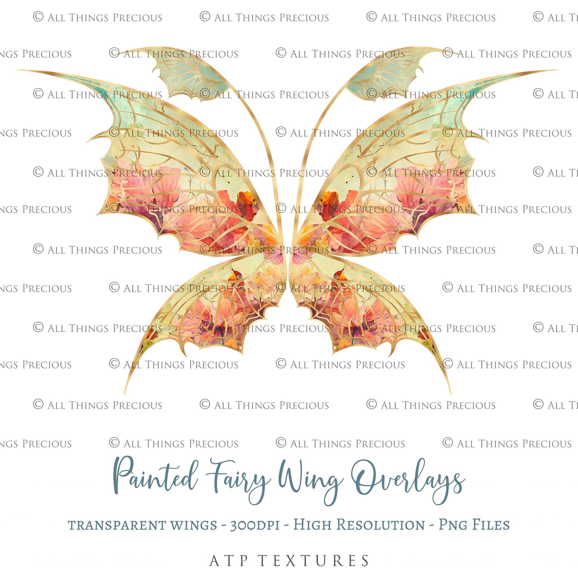 Fairy Wings Overlays For Photography, Photoshop, Digital art and Creatives. Transparent, high resolution wings for photographers. These are gorgeous PNG overlays for fantasy digital art and Child portraiture. colour, White fairy wings. Photo Overlays. Digital download. Graphic effects. ATP Textures