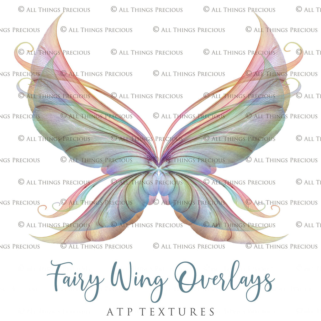 Fairy wings, Png overlays for photoshop. Photography editing. High resolution, 300dpi fairy wings. Overlays for photography. Digital stock and resources. Graphic design. Fairy Photos. Colourful Fairy wings. Faerie Wings.