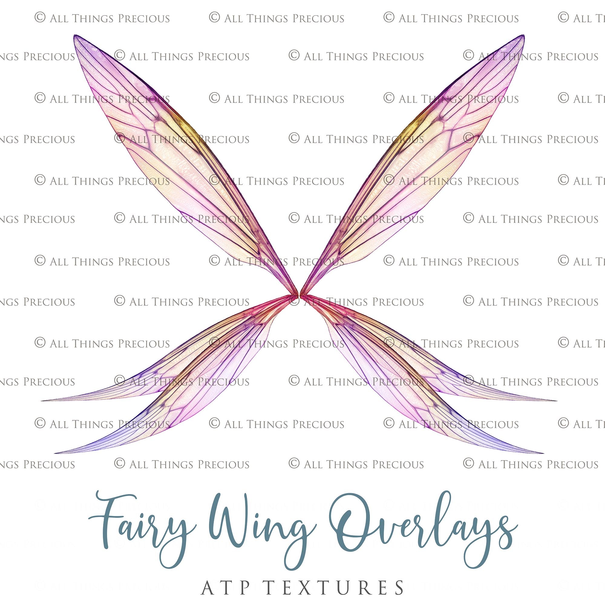 Digital Fairy Wings Overlays clipart. Png transparent see through files for photoshop. Butterfly Angel, Color, Print Photography editing. High resolution, 300dpi. Printable, Photography Graphic design assets, add on stock resources. Magical Scrapbooking design. Faery Photographer edit. Colorful Big Bundle. ATP Textures