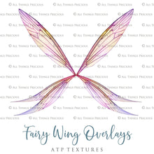 Load image into Gallery viewer, 20 Png FAIRY WING Overlays Set 44
