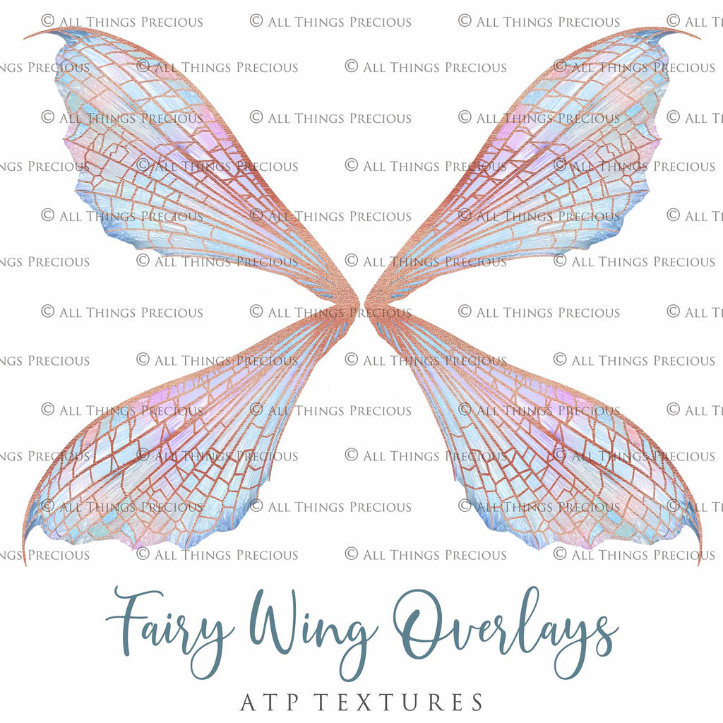 Fairy Wings Overlays For Photography, Photoshop, Digital art and Creatives. Transparent, high resolution wings for photographers. These are gorgeous PNG overlays for fantasy digital art and Child portraiture. colour, White fairy wings. Photo Overlays. Digital download. Graphic effects. ATP Textures