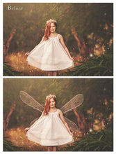 Load image into Gallery viewer, SVG &amp; PNG Fairy Wing files for Cricut or Silhouette Cameo Cutting Machine. To create wearable fairy wings, in adult or children sizes.  Use this clipart design for Halloween Costumes, Fantasy or Cosplay or photography. These are Individual Wing Pieces, for you to cut and assemble. This is a digital product. 
