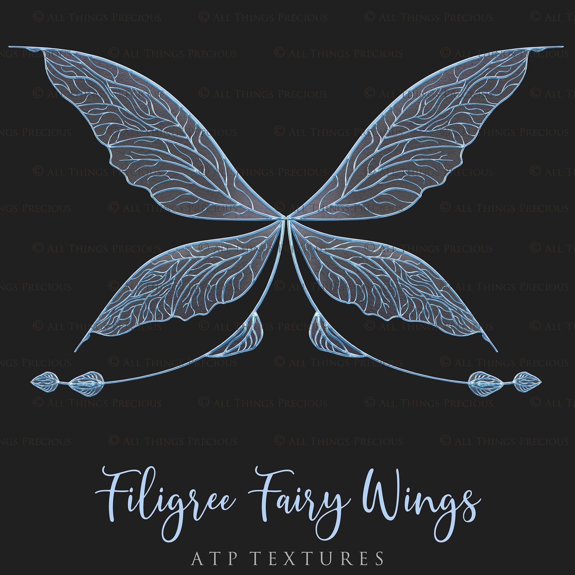 Png transparent Fairy Wing Overlays For Photographers, Photoshop, Digital art and Creatives. Transparent, high resolution, faery wings for photography! These are gorgeous PNG overlays for fantasy digital art and Child portraiture. These are white fairy wings. Graphic digital assets for design. Atp Textures