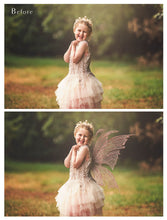 Load image into Gallery viewer, Fairy wings, Png overlays for photoshop. Photography editing. High resolution, 300dpi fairy wings. Overlays for photography. Digital stock and resources. Graphic design. Fairy Photos. Colourful Fairy wings. Faerie Wings.
