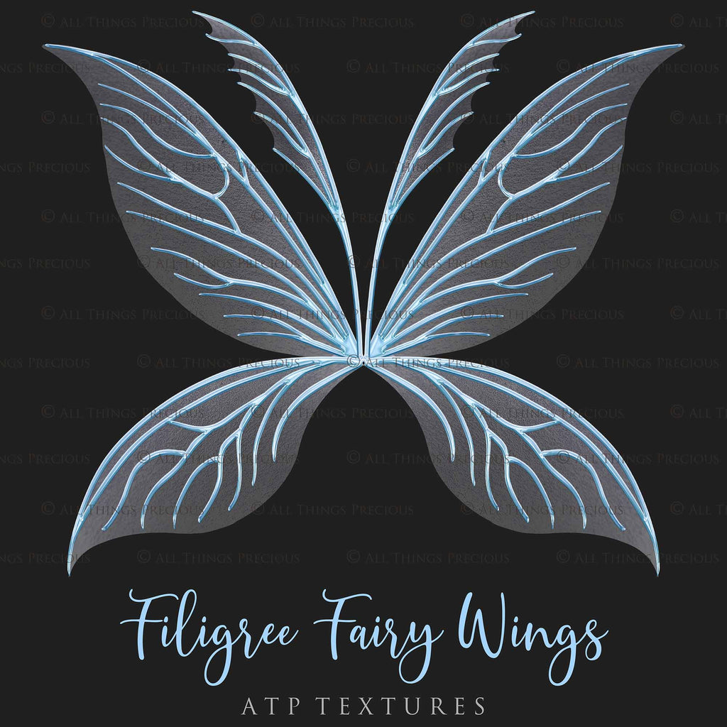 Png transparent Fairy Wing Overlays For Photographers, Photoshop, Digital art and Creatives. Transparent, high resolution, faery wings for photography! These are gorgeous PNG overlays for fantasy digital art and Child portraiture. These are white fairy wings. Graphic digital assets for design. Atp Textures