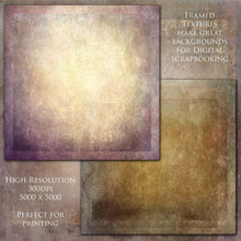 Load image into Gallery viewer, 10 Fine Art TEXTURES - FRAMED Set 12
