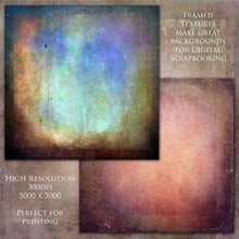 Load image into Gallery viewer, 10 Fine Art TEXTURES - FRAMED Set 8

