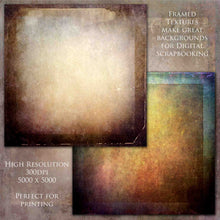 Load image into Gallery viewer, 10 Fine Art TEXTURES - FRAMED Set 7
