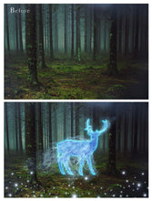 Load image into Gallery viewer, GLOWING DEER Digital Overlays
