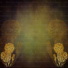 Load image into Gallery viewer, GOLD FOLIAGE - Dark Yellow - Digital Papers
