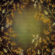 Load image into Gallery viewer, GOLD FOLIAGE - Dark Yellow - Digital Papers
