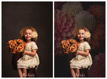 Load image into Gallery viewer, 12 GORGEOUS PAINTED Floral Background TEXTURES / DIGITAL BACKDROPS - Set 16
