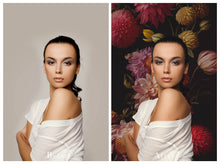 Load image into Gallery viewer, 12 GORGEOUS PAINTED Floral Background TEXTURES / DIGITAL BACKDROPS - Set 14

