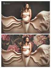 Load image into Gallery viewer, 12 GORGEOUS PAINTED Floral Background TEXTURES / DIGITAL BACKDROPS - Set 5
