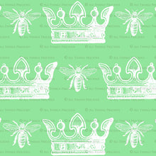Load image into Gallery viewer, FRENCH BEE Digital Papers - GREEN
