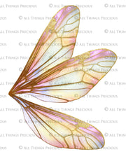 Load image into Gallery viewer, PRINTABLE FAIRY WINGS for Art Dolls - Set 12
